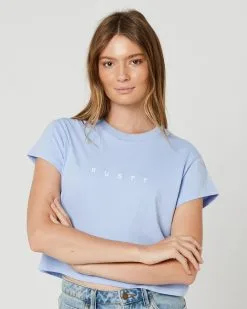 Rusty Essentials Classic Slim Crop Tee