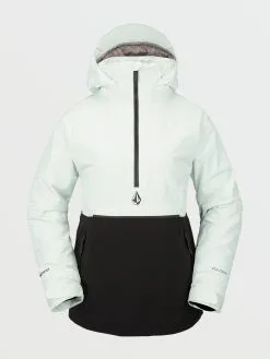 Volcom Womens Fern Insulated Gore-Tex Pullover - Ice Green