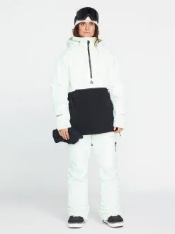 Volcom Womens Fern Insulated Gore-Tex Pullover - Ice Green 25 Volcom Womens Fern Insulated Gore-Tex Pullover - Ice Green -Ski Pants Shop H0452301 ICG F 1188x1584 crop center b12cbcde afef 40cc b4bf f757058071ea