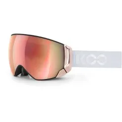 KOO Enigma Chrome Snow Goggle -Ski Pants Shop KOO ENIGMA CHROME White Pink gold