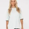 Rusty Essentials Back Oversized Tee -Ski Pants Shop N22 TTL1244 SRF 1