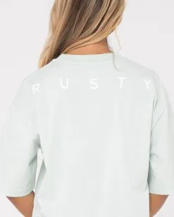 Rusty Essentials Back Oversized Tee -Ski Pants Shop N22 TTL1244 SRF 4