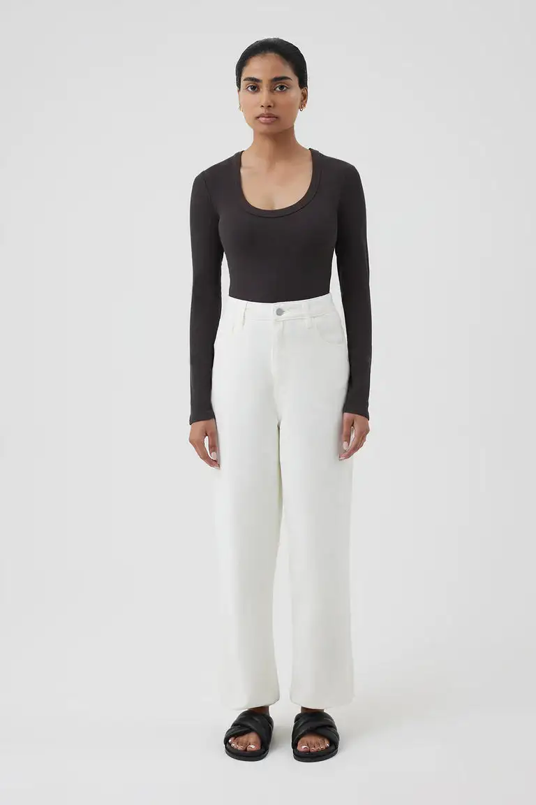 Nude Lucy MONROE ORGANIC LS SCOOP TEE 7 Nude Lucy MONROE ORGANIC LS SCOOP TEE - Image 5