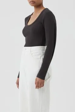 Nude Lucy MONROE ORGANIC LS SCOOP TEE 16 Nude Lucy MONROE ORGANIC LS SCOOP TEE -Ski Pants Shop NU24562 NU24576 9169 768x 4957438f 7086 4abc 97ec 4d136e645ebe