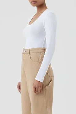 Nude Lucy MONROE ORGANIC LS SCOOP TEE 12 Nude Lucy MONROE ORGANIC LS SCOOP TEE -Ski Pants Shop NU24562 NU24576 9637 768x 457e8cbe 65b1 45ec b355 34be33d83c6c