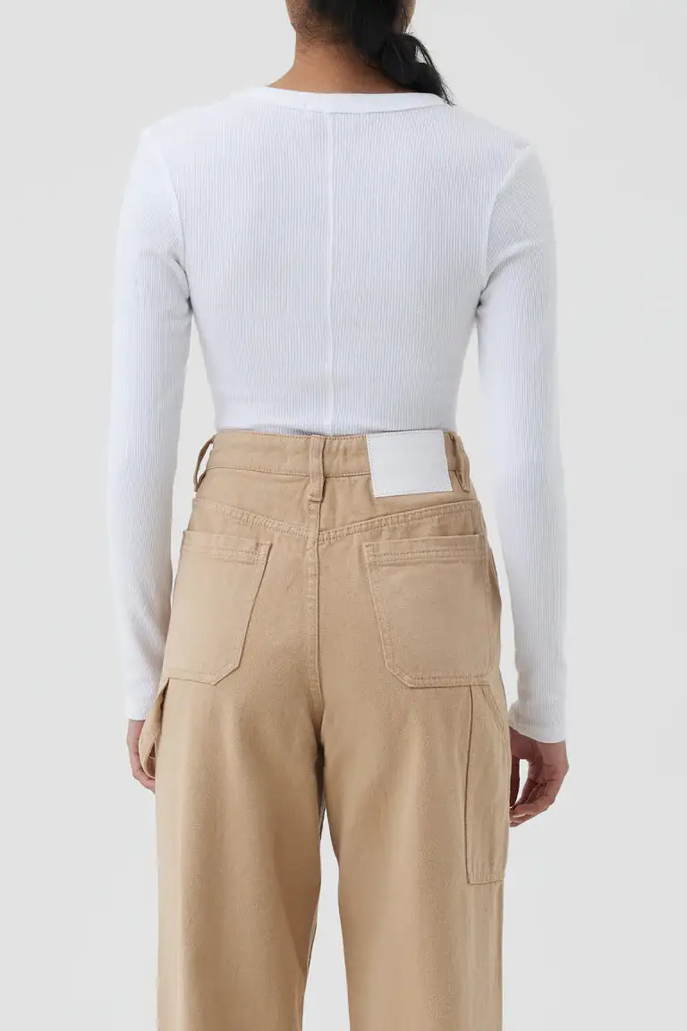 Nude Lucy MONROE ORGANIC LS SCOOP TEE 6 Nude Lucy MONROE ORGANIC LS SCOOP TEE - Image 4