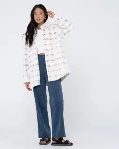 Rusty Alma Sherpa Jacket -Ski Pants Shop W23 JKL0462 COC 7