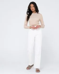 Rusty Solace Long Sleeve Knitted Top -Ski Pants Shop W23 MWL0252 OMK 5