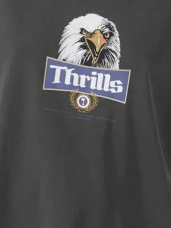 Thrills Rise Above Merch Tee - Merch Black -Ski Pants Shop WTS22 106BM1 swatch