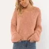 Amuse Society DESERT SKIES SWEATER KNIT -Ski Pants Shop amuse society desert skies sweater knit sienna 1