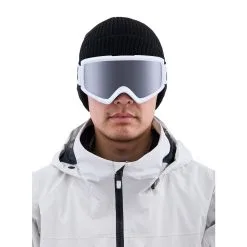 Anon Helix 2.0 Low Bridge Fit Snow Goggle -Ski Pants Shop anon helix 2 0 low bridge fit google 2023 white perceive sunny onyx amber lens 2 de35d0a9 e8e6 40e6 88ad 9b7564d92683
