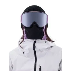 Anon M4S Cylindrical MFI Snow Goggle -Ski Pants Shop anon m4s cylindrical goggle 2023 purple perceive sunny onyx 3