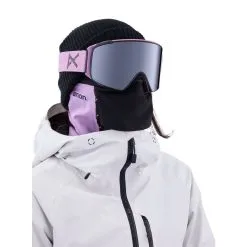 Anon M4S Cylindrical MFI Snow Goggle -Ski Pants Shop anon m4s cylindrical goggle 2023 purple perceive sunny onyx 4