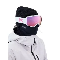 Anon WM1 MFI Snow Goggle -Ski Pants Shop anon wm1 mfi goggle 2023 white perceive cloudy pink lens 4 9de8d882 3258 4a15 993a 3c59713ce346