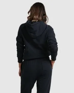 Billabong Overdye Pop Hoodie -Ski Pants Shop billabong overdye pop hoodie black 4