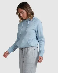 Billabong Overdye Pop Hoodie -Ski Pants Shop billabong overdye pop hoodie dusty blue 3