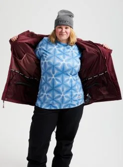 Burton Jet Set Snowboard Jacket 2022 -Ski Pants Shop burton jet set jacket 2022 port royal heather 8