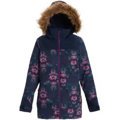 Burton Lelah Snowboard Jacket 2020 -Ski Pants Shop burton lelah snowboard jacket 2020 dress blue stylus dress blue heather 1