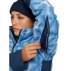 Burton Lelah Snowboard Jacket 2021 -Ski Pants Shop burton lelah snowboard jacket 2021 blue dailola shibori dress blue 5