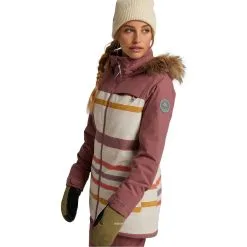 Burton Lelah Snowboard Jacket 2021 -Ski Pants Shop burton lelah snowboard jacket 2021 rose brown 2