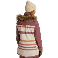 Burton Lelah Snowboard Jacket 2021 -Ski Pants Shop burton lelah snowboard jacket 2021 rose brown 3