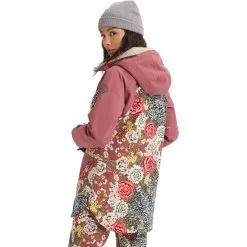 Burton Prowess Snowboard Jacket -Ski Pants Shop burton prowess snowboard jacket 2020 cheetahfloral rose brown 2