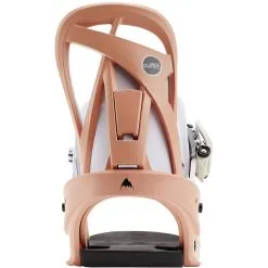Burton Scribe Ladies Snowboard Bindings 2021 -Ski Pants Shop burton scribe snowboard binding 2021 coral 3