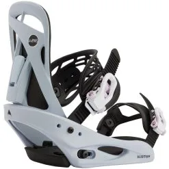 Burton Scribe Ladies Snowboard Bindings 2021 -Ski Pants Shop burton scribe snowboard binding 2021 periwinkle 1