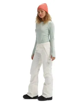 Burton Society Snowboard Pant 2022 -Ski Pants Shop burton society pant 2022 stout white 3