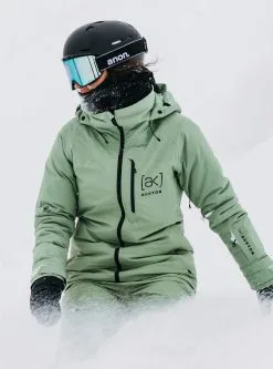 Burton Women's [ak] Embark GORE-TEX 2L Jacket -Ski Pants Shop burton women s burton ak embark gore tex 2l jacket hedge green 2