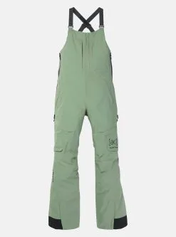 Burton Women's [ak] Kimmy GORE-TEX 2L Bib Pants 2023 -Ski Pants Shop burton women s burton ak kimmy gore tex 2l bib pants hedge green 1