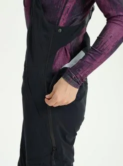 Burton Women's [ak] Kimmy GORE-TEX 3L Stretch Bib Pants 2023 -Ski Pants Shop burton women s burton ak kimmy gore tex 3l stretch bib pants true black 5