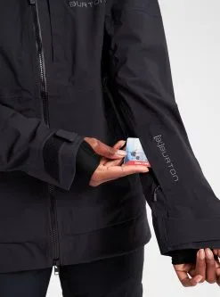 Burton Women's [ak] Kimmy GORE-TEX 3L Stretch Jacket -Ski Pants Shop burton women s burton ak kimmy gore tex 3l stretch jacket true black 6