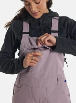 Burton Women's Avalon 2L Bib Pants -Ski Pants Shop burton women s burton avalon 2l bib pants elderberry 8
