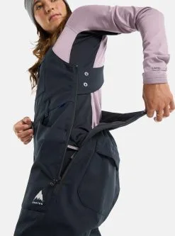 Burton Women's Avalon 2L Bib Pants -Ski Pants Shop burton women s burton avalon 2l bib pants true black 7