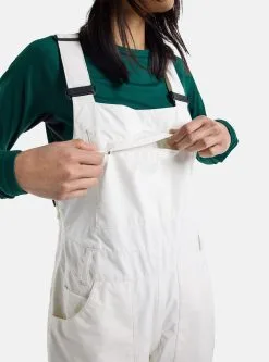 Burton Women's Avalon GORE-TEX 2L Bib Pants -Ski Pants Shop burton women s burton avalon gore tex 2l bib pants stout white 5