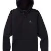 Burton Women's Crown Weatherproof Pullover Fleece -Ski Pants Shop burton women s burton crown weatherproof pullover fleece true black 1