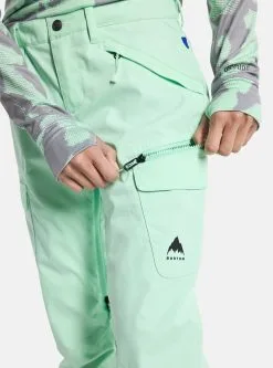 Burton Women's Gloria Stretch 2L Pants -Ski Pants Shop burton women s burton gloria stretch 2l pants jewel green 6