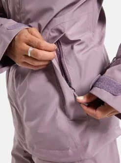 Burton Women's Powline GORE-TEX 2L Insulated Jacket -Ski Pants Shop burton women s burton powline gore tex 2l insulated jacket elderberry 6