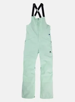 Burton Women's Reserve Stretch 2L Bib Pants -Ski Pants Shop burton women s burton reserve stretch 2l bib pants jewel green 1