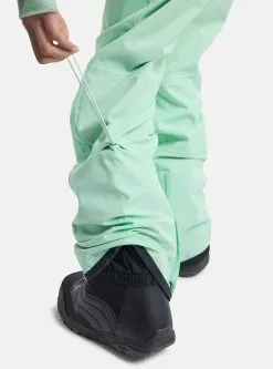 Burton Women's Reserve Stretch 2L Bib Pants -Ski Pants Shop burton women s burton reserve stretch 2l bib pants jewel green 7