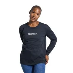 Burton Women's Story Board Long Sleeve T-Shirt -Ski Pants Shop burton womens storyboard l s t shirt black 4