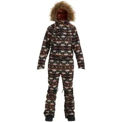Burton Zophy One Piece Snow Suit 2020 -Ski Pants Shop burton zophy one piece suit boho true black 1