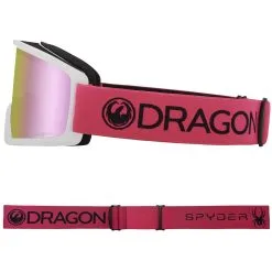Dragon DX3 OTG Asian Fit Snow Goggles -Ski Pants Shop dragon dx3 otg asian fit snow goggles 2023 cerise lumalens pink ion 3