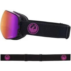 Dragon X2S Snow Goggles -Ski Pants Shop dragon x2s snow goggles 2023 split lumalens purple ion w lumalens amber 3