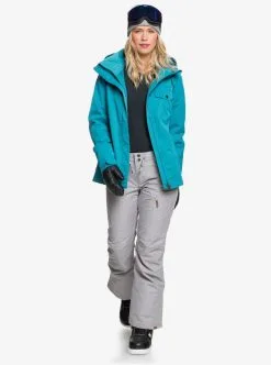 Roxy Womens Billie Snow Jacket -Ski Pants Shop erjtj03283 billiejk w brv0 frt8