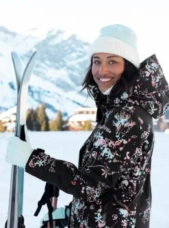 Womens ROXY Jetty Insulated Snow Jacket -Ski Pants Shop erjtj03354 roxy l kvj5 frt2 226e122d 17c5 4b5f baa2 e85188ba2170