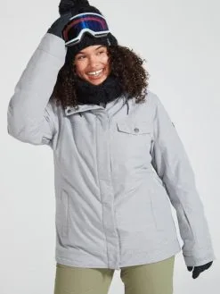 Roxy Womens Billie Insulated Snow Jacket -Ski Pants Shop erjtj03359 roxy m sjeh frt1