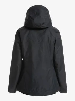 Roxy Womens Billie Insulated Snow Jacket -Ski Pants Shop erjtj03359 roxy v kvj0 bck1
