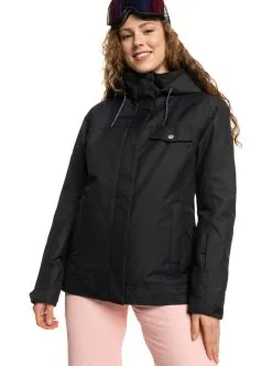 Roxy Womens Billie Insulated Snow Jacket -Ski Pants Shop erjtj03359 roxy w kvj0 frt1